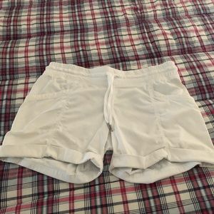 Lululemon White Shorts